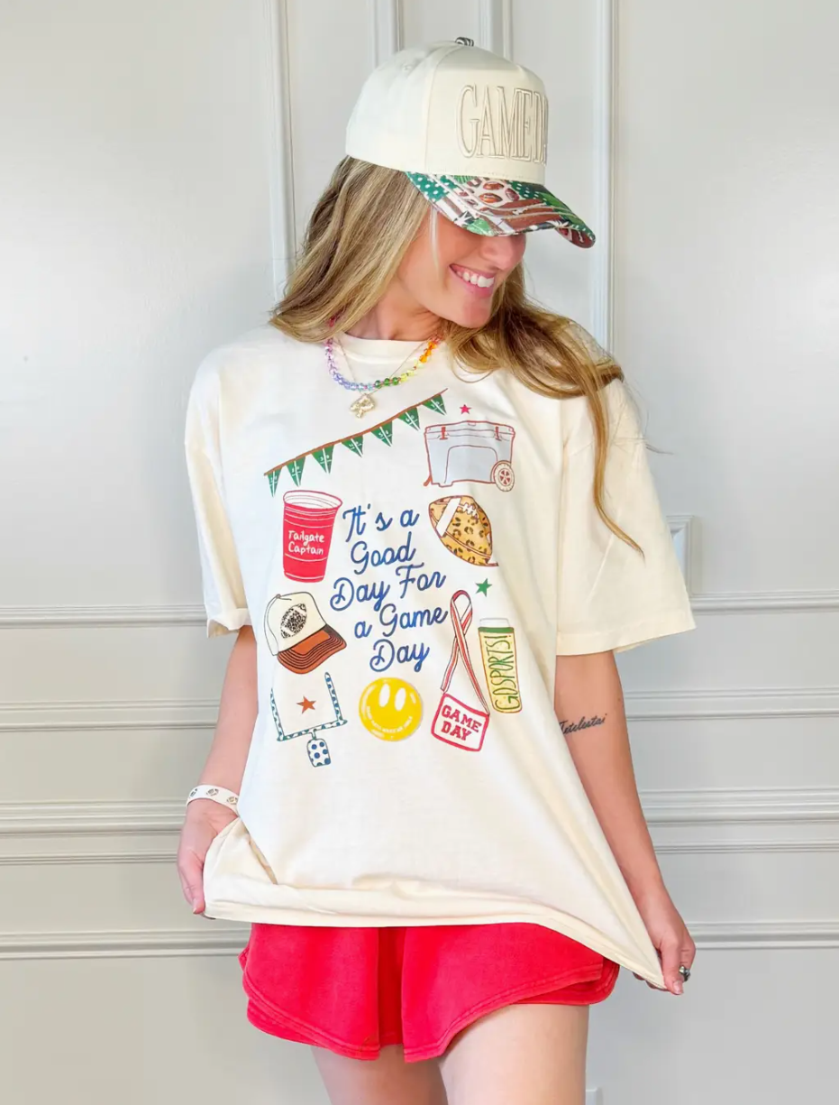 Rally in Leopard Game Day Tee