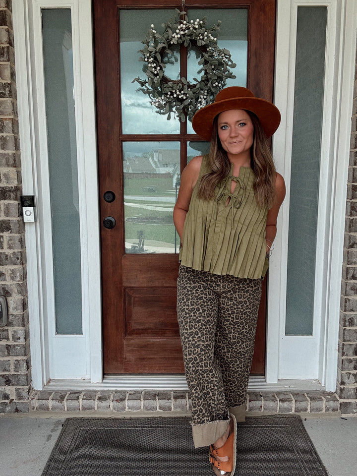 Homestead Pleated Top