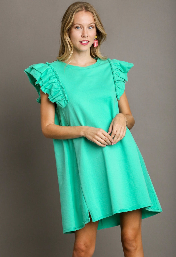 Show You Off Ruffle Dress