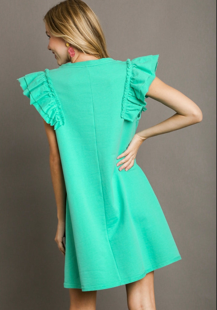 Show You Off Ruffle Dress