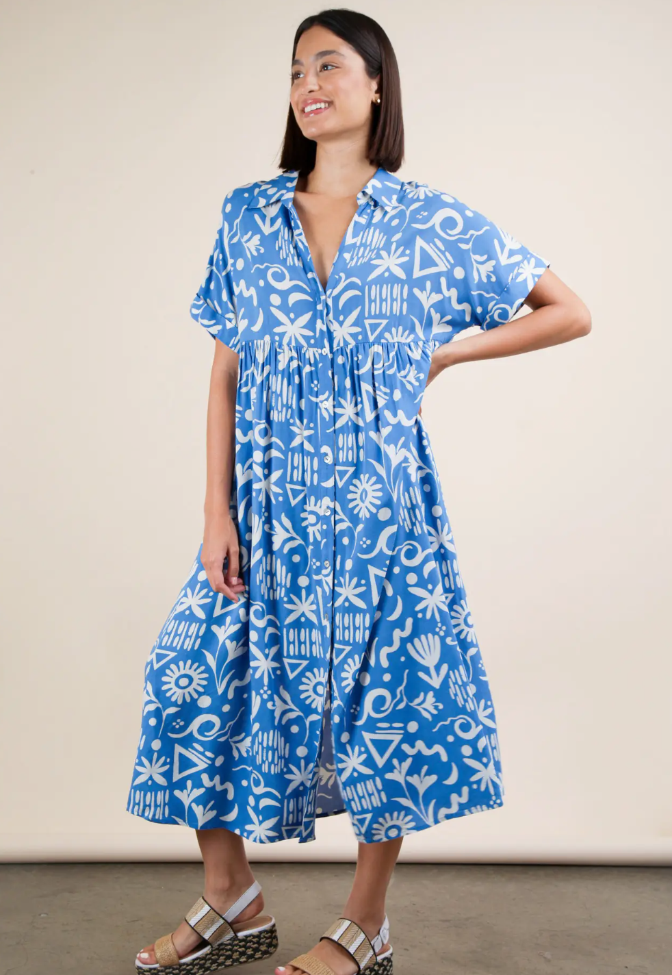 Bohemian Breeze Midi Dress