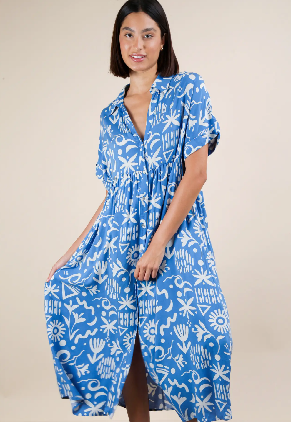 Bohemian Breeze Midi Dress
