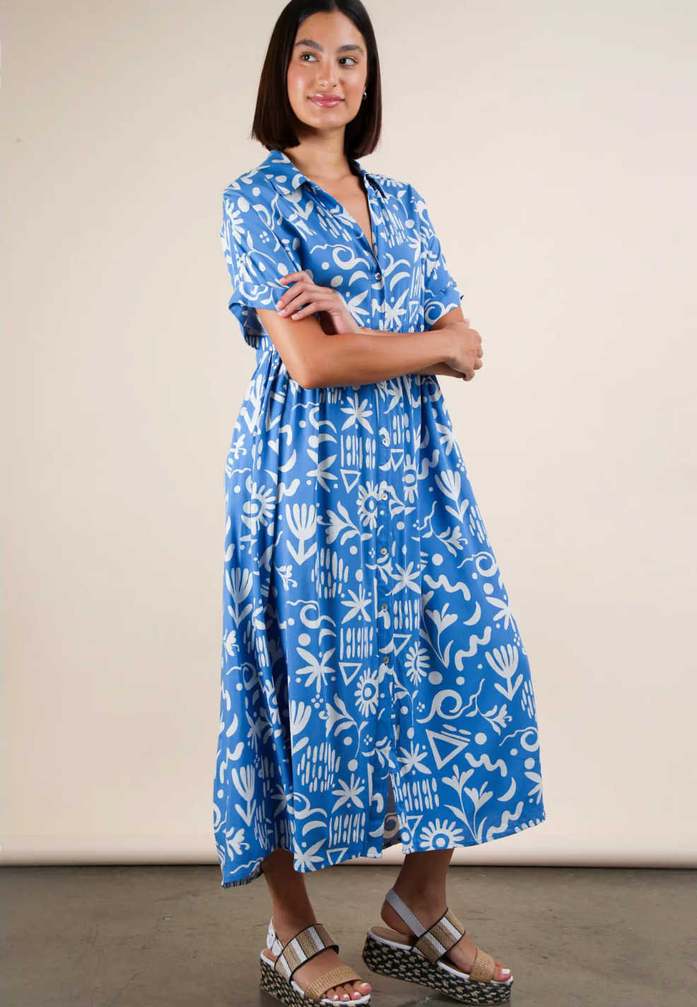 Bohemian Breeze Midi Dress