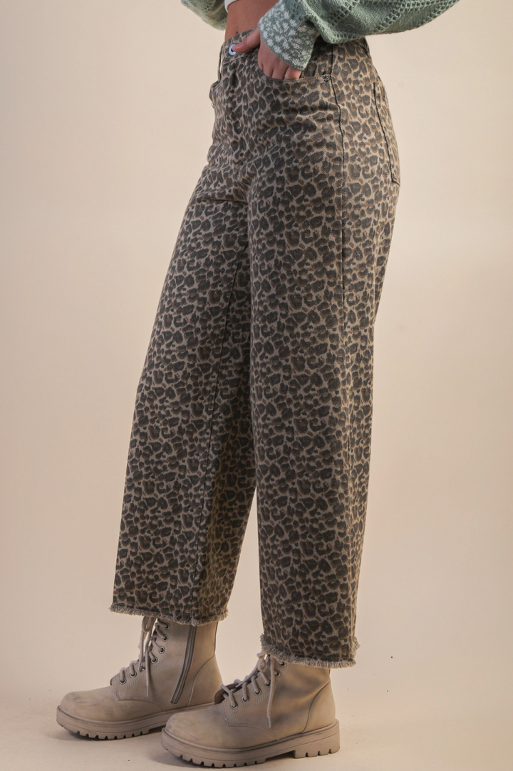 Spotted & Chic Straight Pants