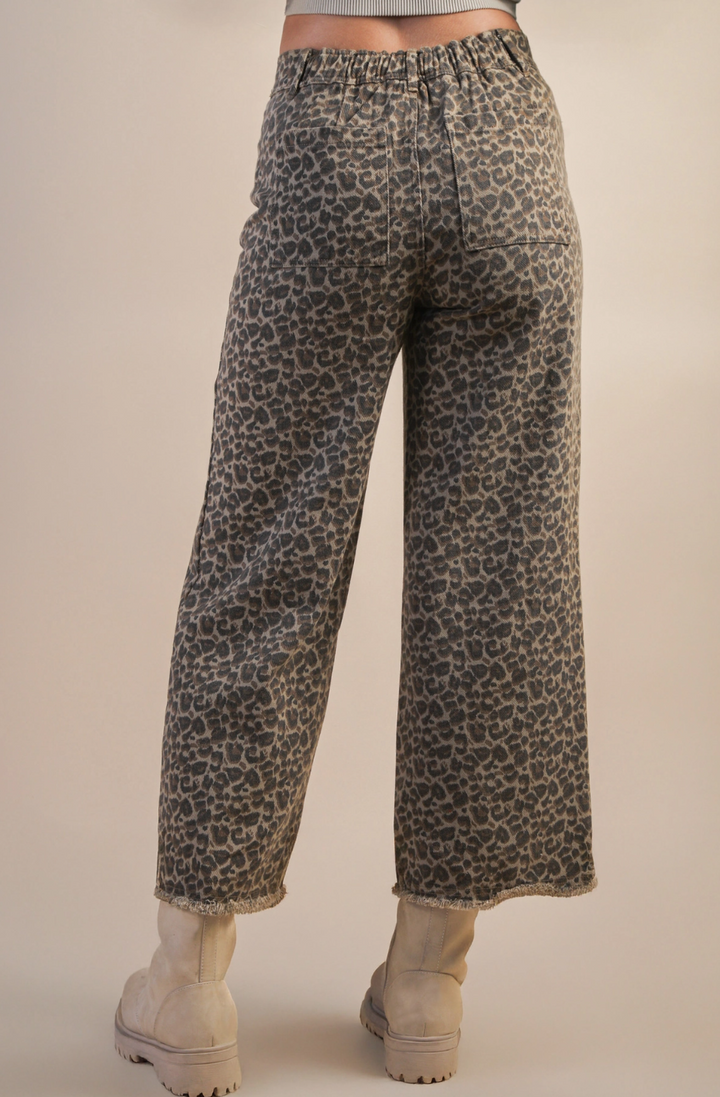 Spotted & Chic Straight Pants
