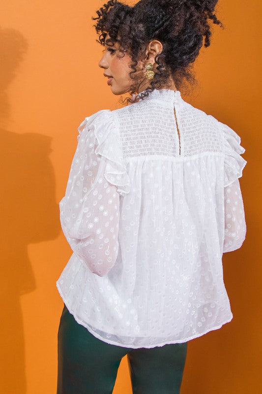 All in the Details Lace Blouse
